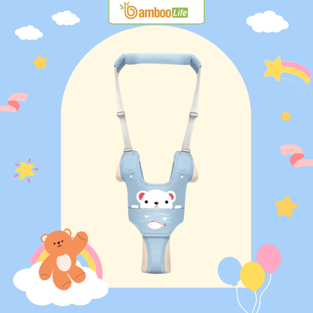 Thiết kế công học nâng đỡ toàn diện, giúp bé đi đúng tư thế