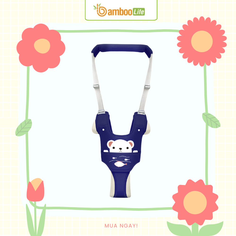 Điều chỉnh khóa đai ôm sát nhưng vẫn đảm bảo bé thoải mái