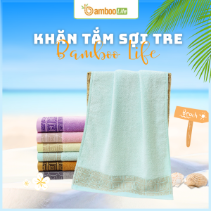 Nên sử dụng khăn tắm sợi tre không bị xù để bảo vệ da