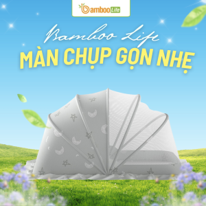 Nên chọn màn chụp gọn nhẹ cao cấp để bảo vệ da bé