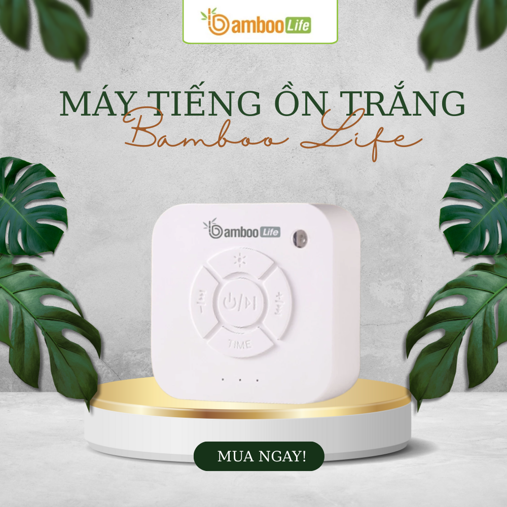 Phòng ngủ thoáng tối cùng tiếng ồn trắng giúp bé ngủ sâu