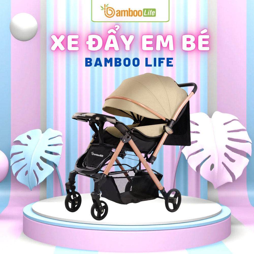 Xe đẩy đa năng cho bé giúp mẹ rảnh tay và an tâm hơn