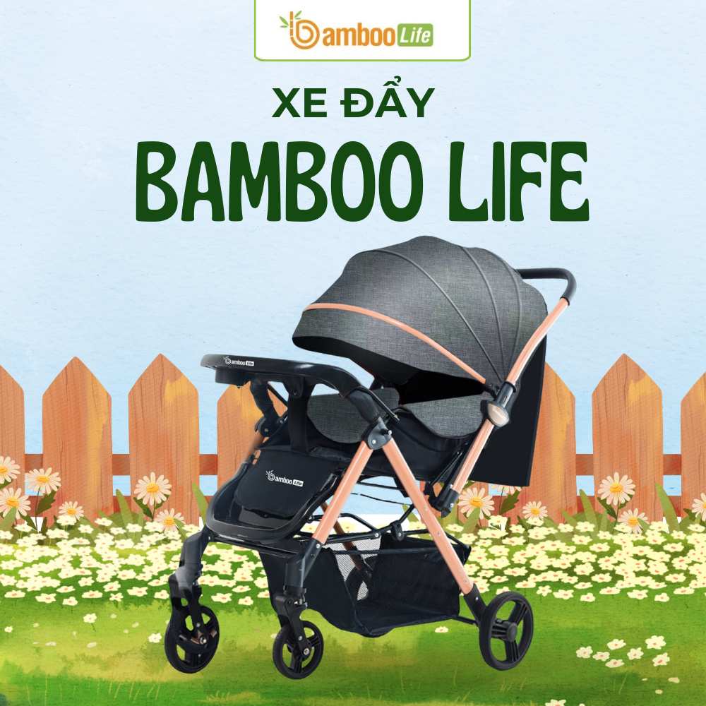 Xe đẩy du lịch gấp gọn cho bé 5 tuổi dùng hằng ngày rất tiện