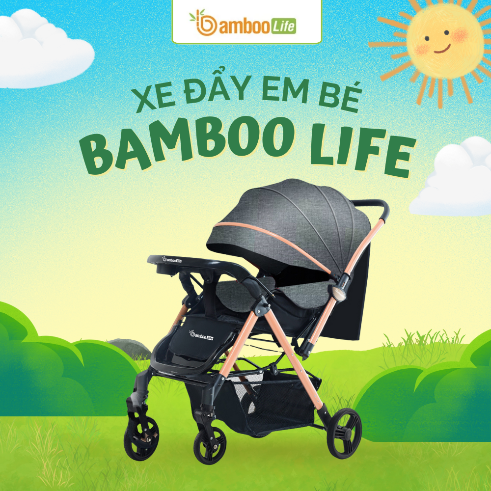 Xe đẩy gấp gọn 2 chiều mang lại sự tiện nghi cho cả nhà