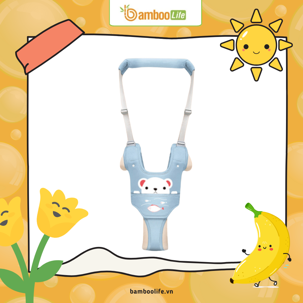 Đai tập chống ngã giúp bé tự tin vận động