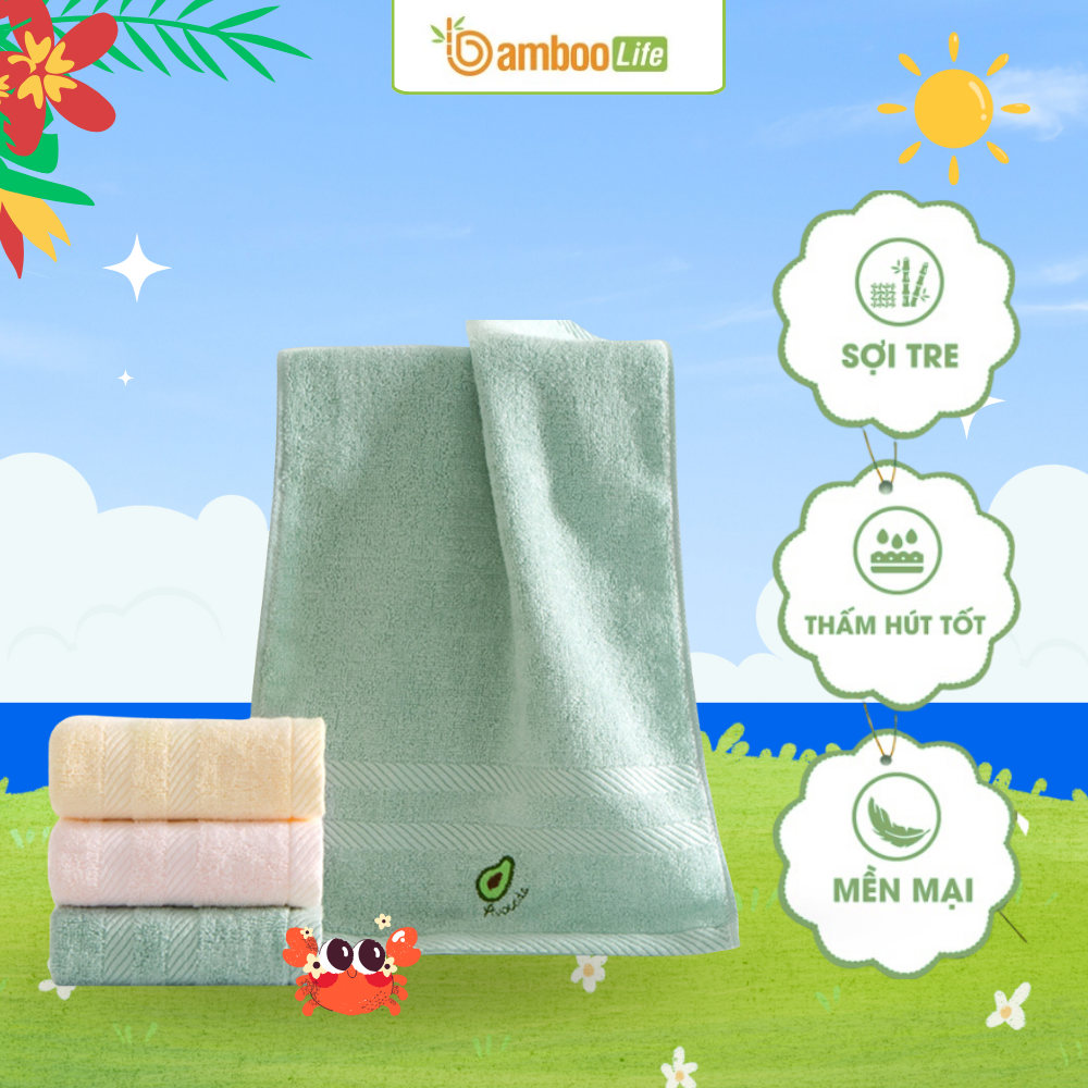 Sợi tre kháng khuẩn tự nhiên giúp bảo vệ bé luôn sạch sẽ
