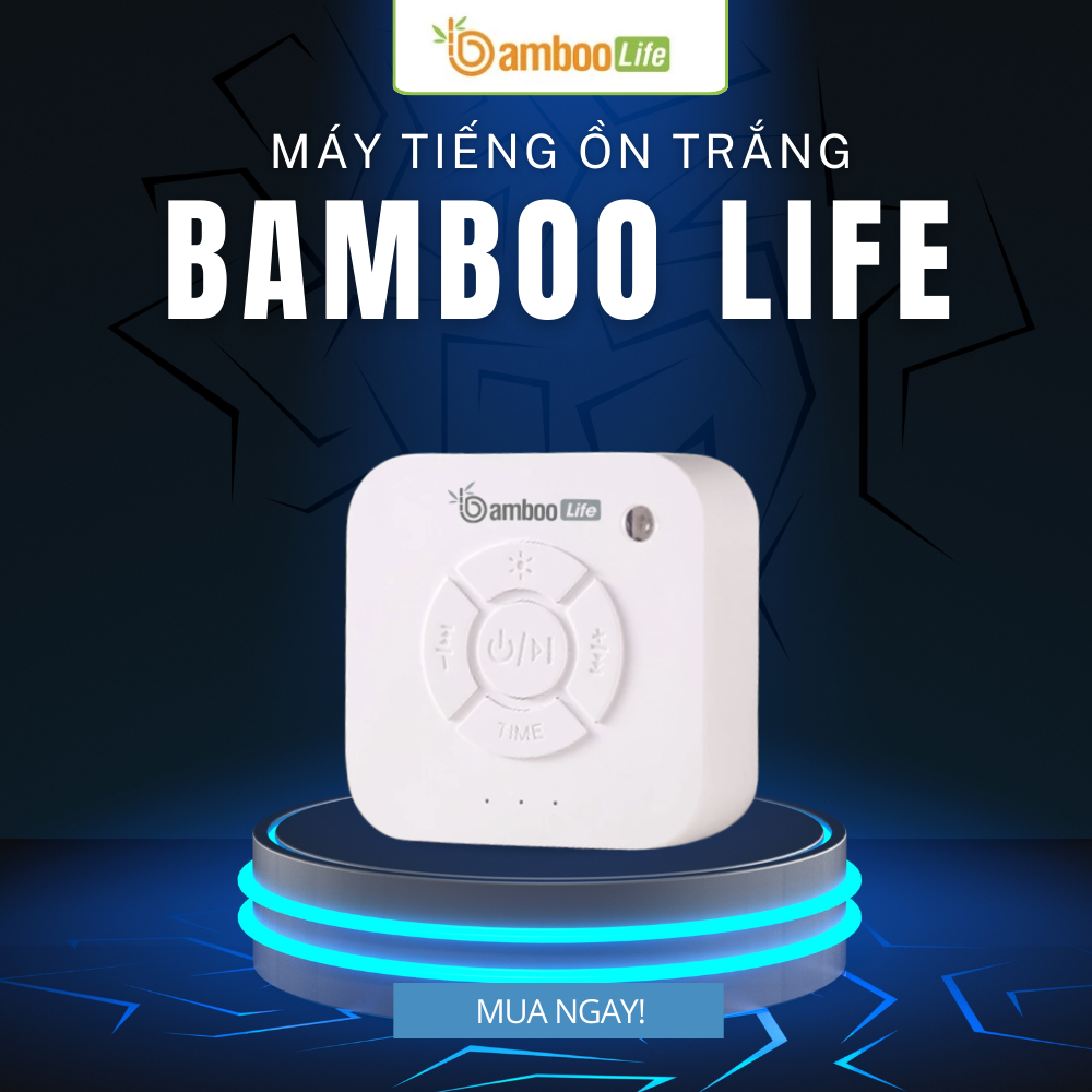 Máy tiếng ồn trắng siêu bền giúp bé ngủ ngon và tiết kiệm