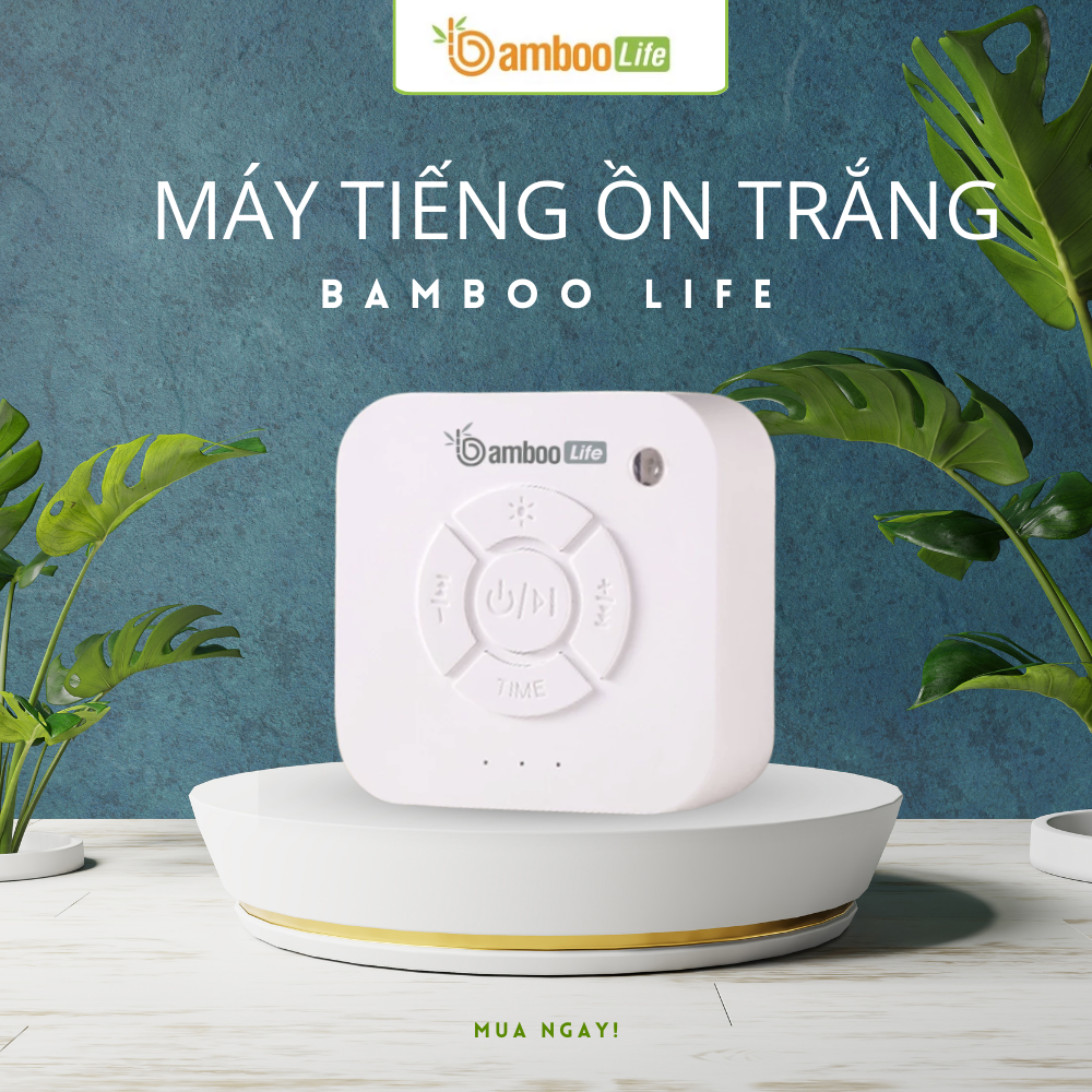 Máy tiếng ồn trắng hỗ trợ bé ngủ ngon và sâu giấc hơn