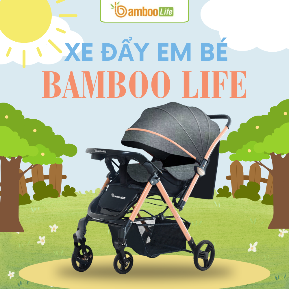 Xe đẩy 4 bánh vận hành vững chãi và cực kỳ an toàn