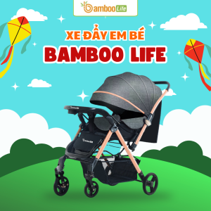 Xe đẩy gấp gọn giúp mẹ nhẹ nhàng di chuyển mọi nơi