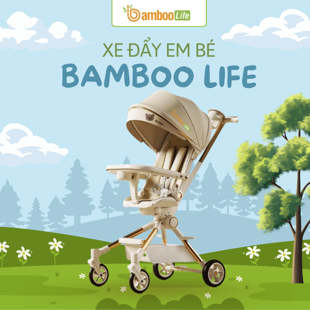 Bamboo Life là cửa hàng xe đẩy được nhiều ba mẹ chọn