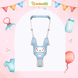 Mẹ hãy chọn đai tập đi thoáng khí để bé vận động thoải mái