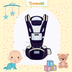 Địu trợ lực phân bổ đều trọng lượng, giúp ba mẹ bế bé nhẹ nhàng