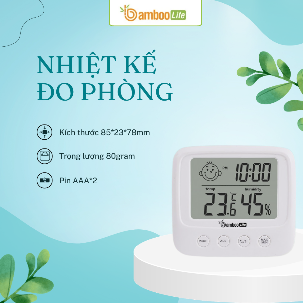 Ba mẹ hãy quan sát biểu tượng để điều chỉnh không khí kịp thời