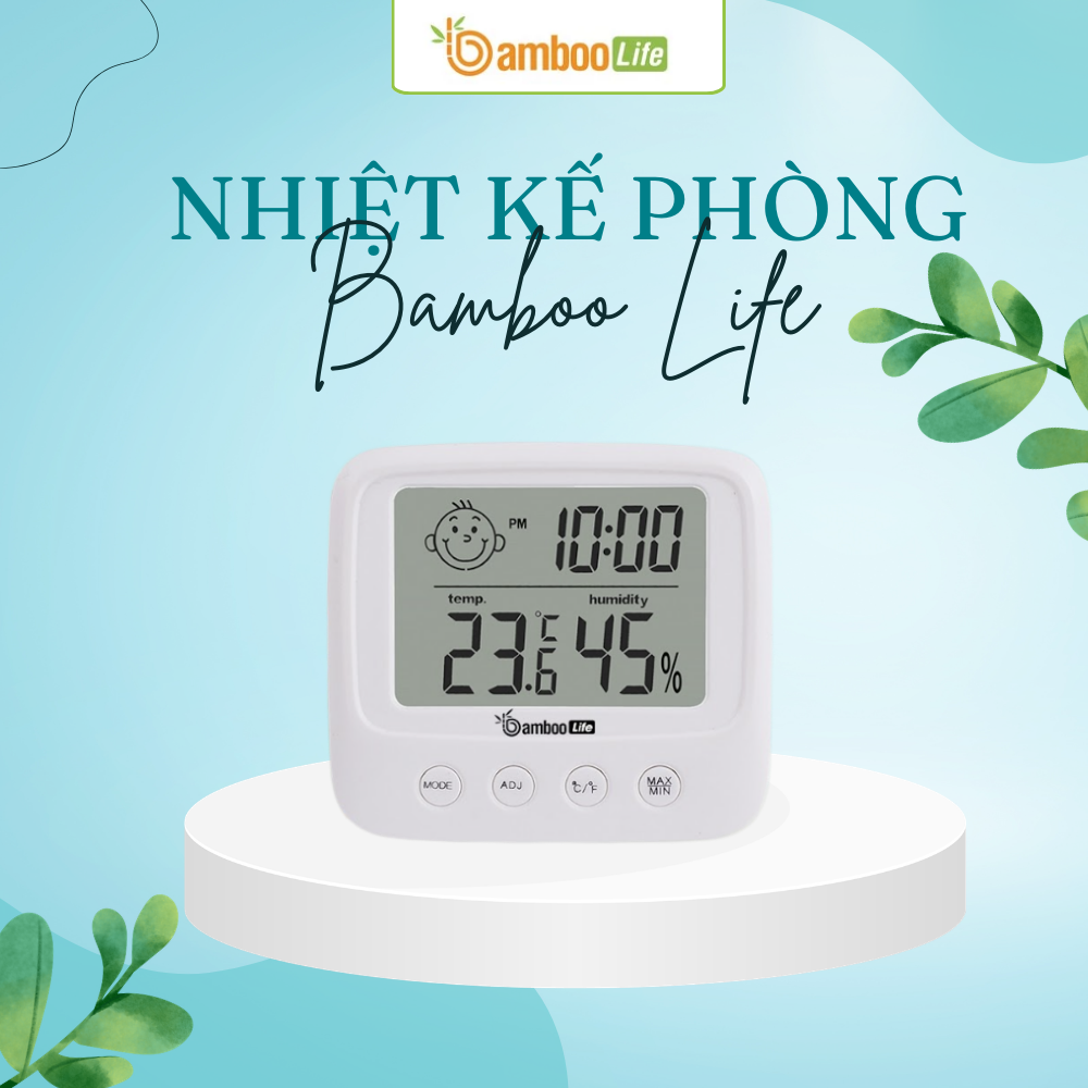 Nhiệt kế đo phòng giúp ba mẹ chủ động bảo vệ sức khỏe con