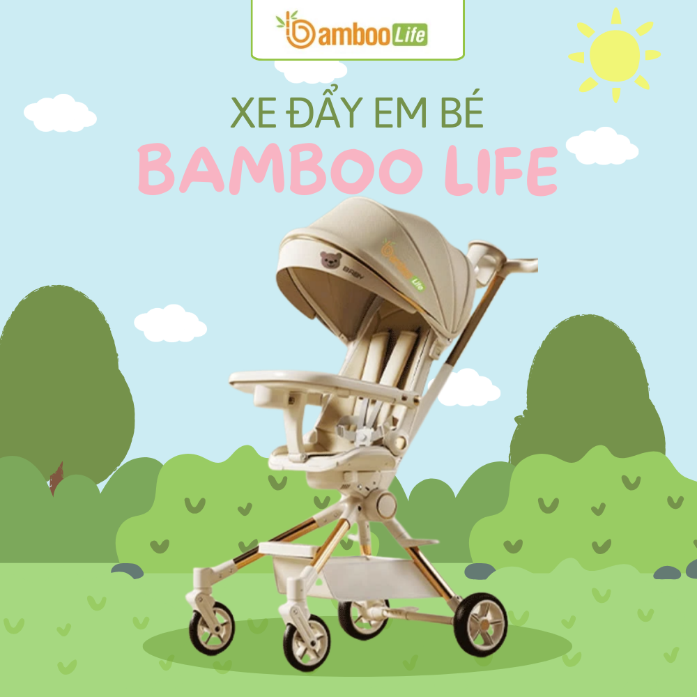 Đầu tư xe đẩy cao cấp giúp bảo vệ bé toàn diện 