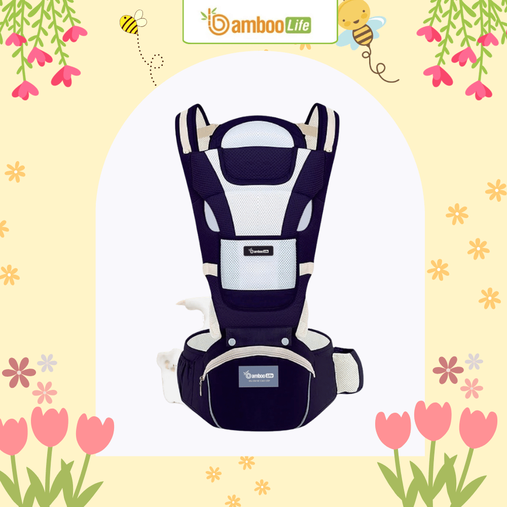 Mẹ dùng địu đúng, bé dễ chịu hơn