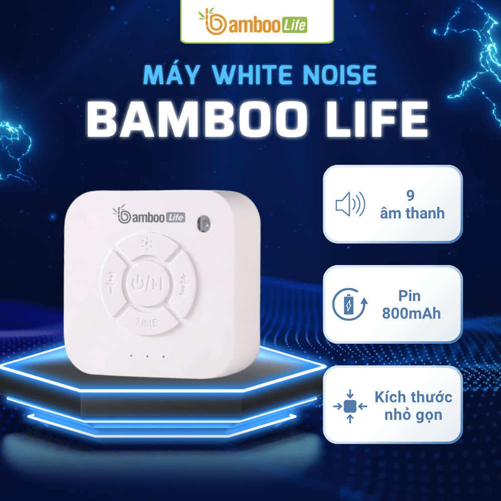 Máy hỗ trợ giấc ngủ với tính năng tiện lợi