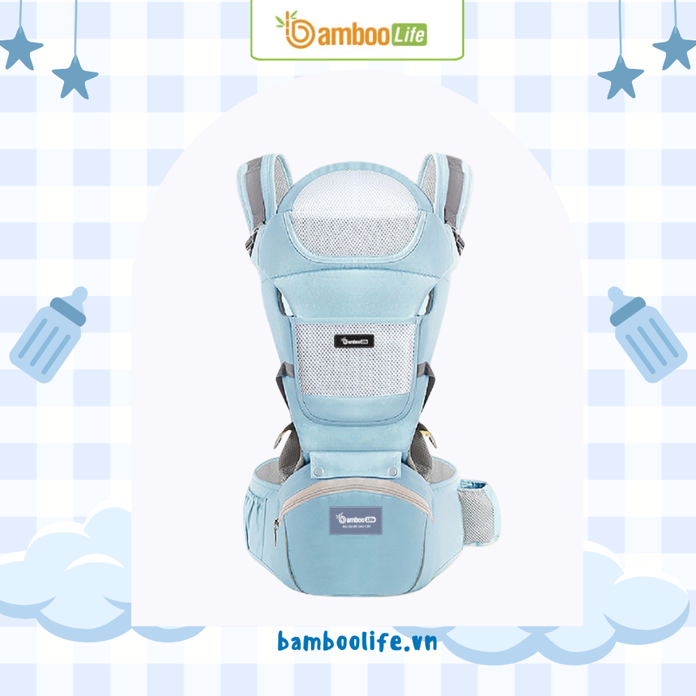 Địu vải giúp mẹ rảnh tay và hỗ trợ bé phát triển