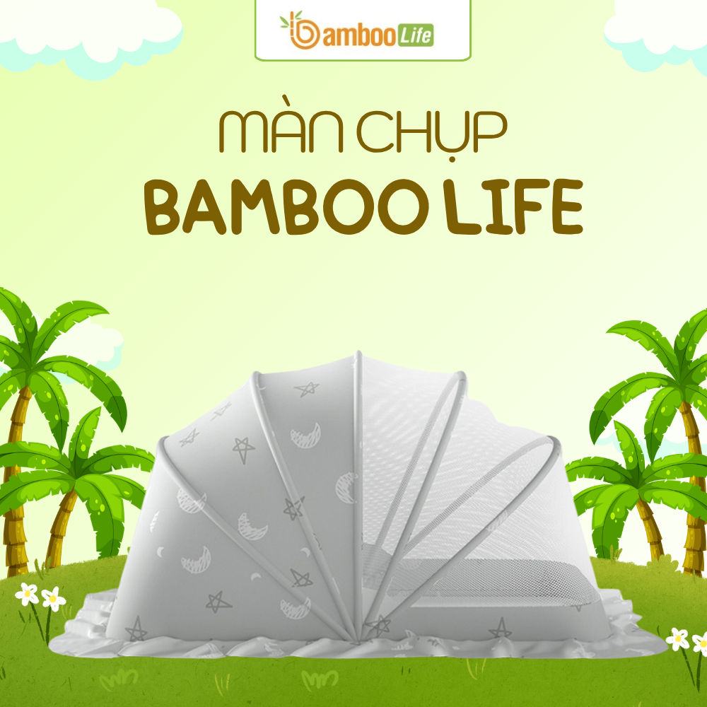 Màn chụp dễ vệ sinh giúp bé ngủ ngon, mẹ nhàn tênh