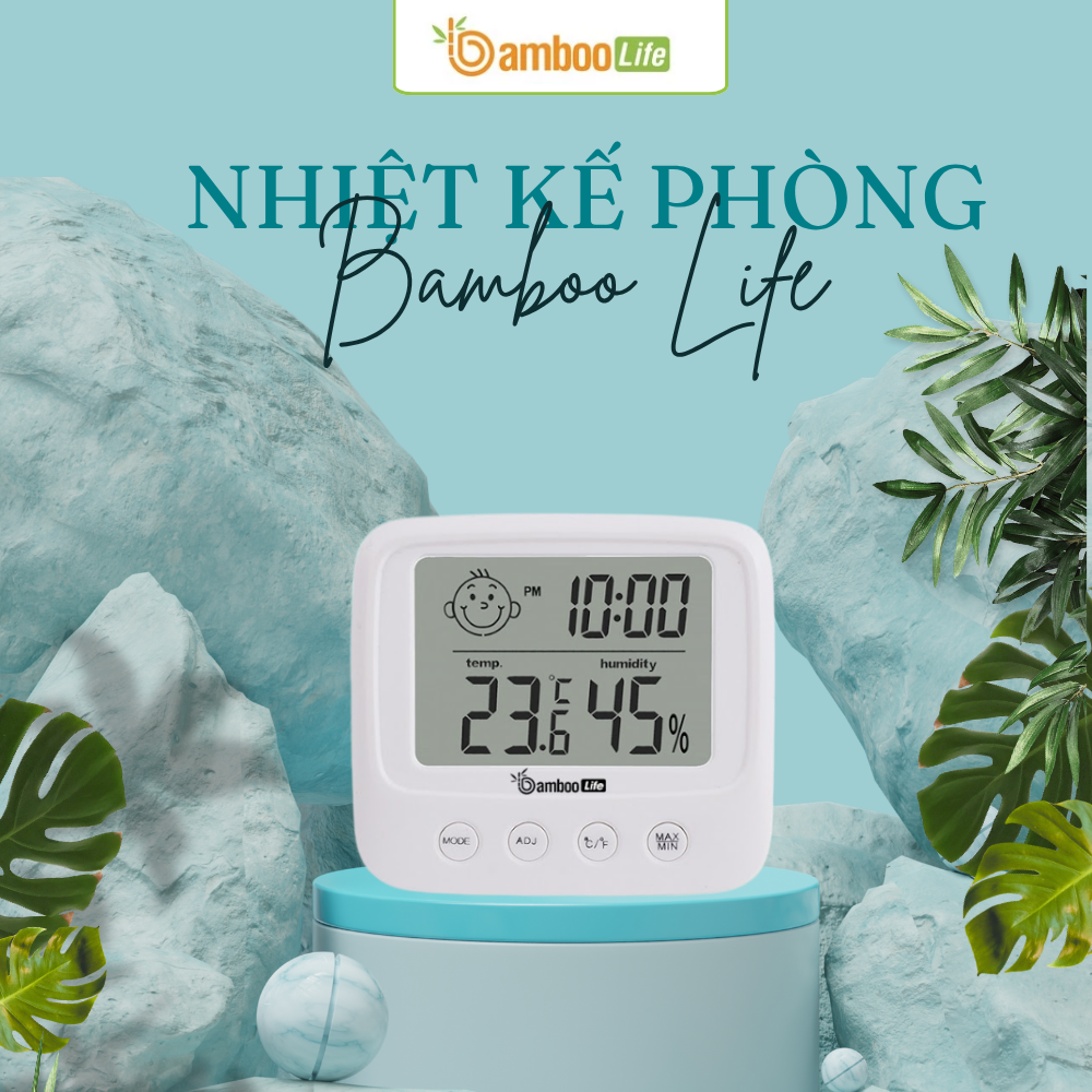 Mẹ nên mua máy đo nhiệt độ phòng để bé ngủ ngon