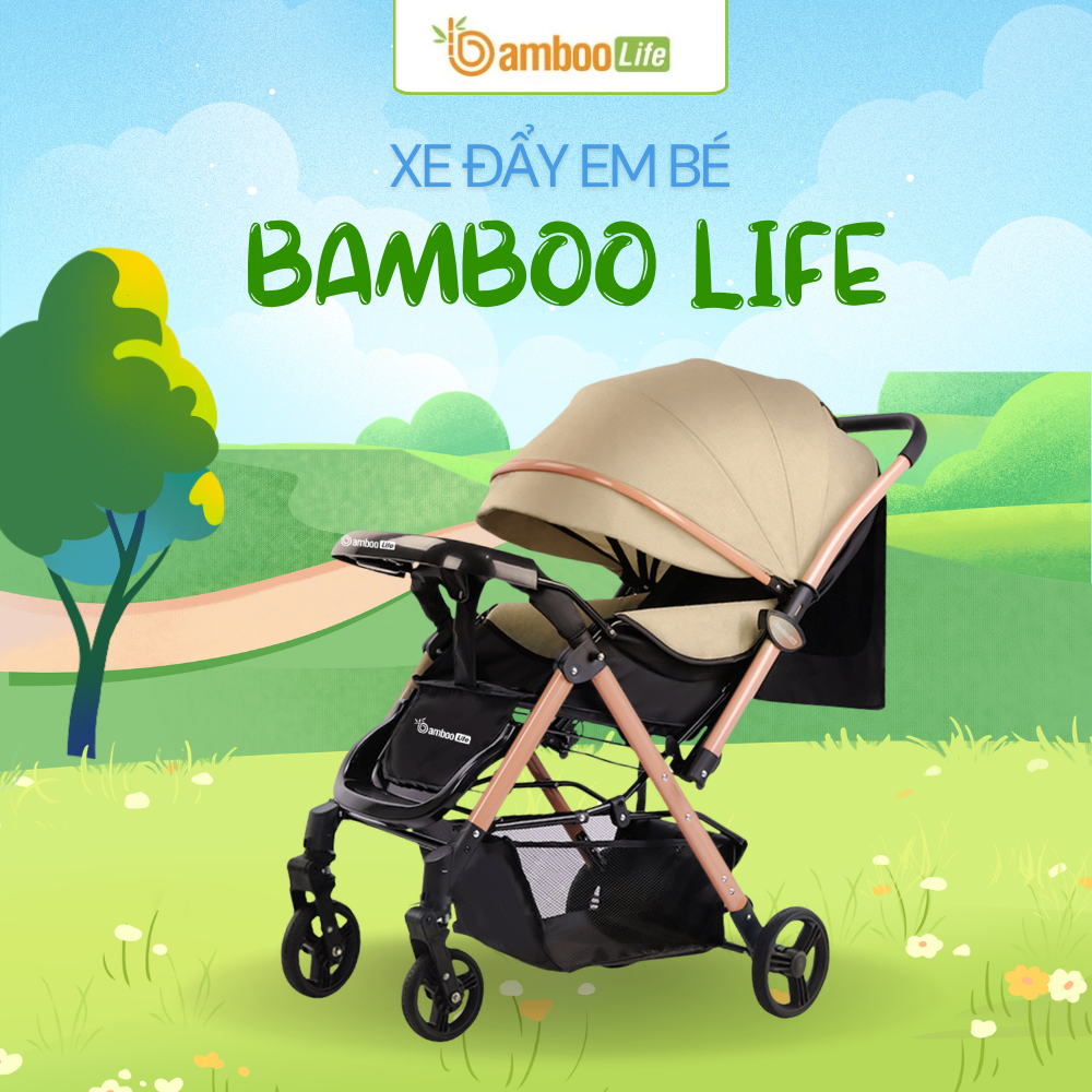 Xe đẩy Bamboo Life BL134 là một lựa chọn hoàn hảo cho bé