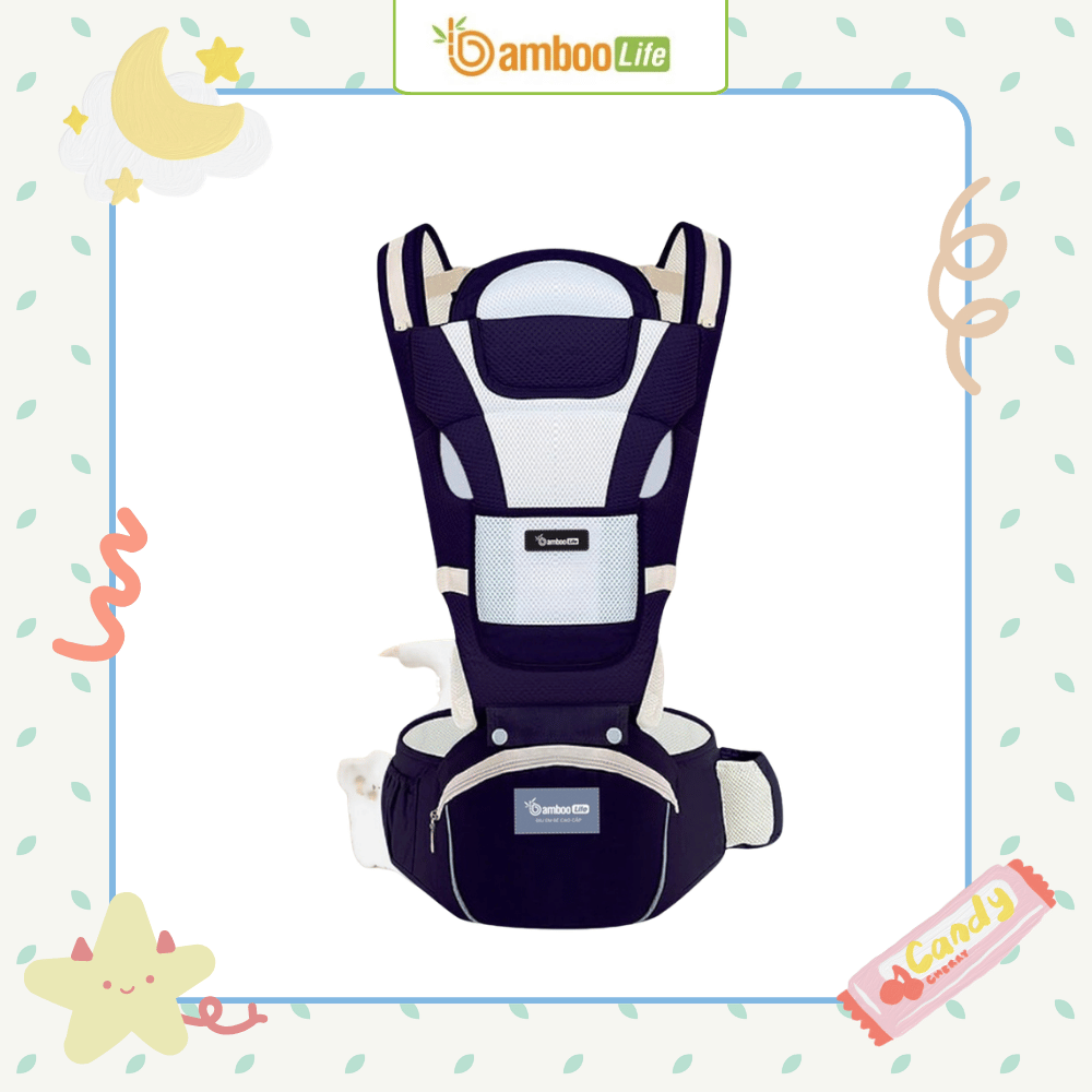 Đai trợ lực và đai hông hỗ trợ mẹ giảm áp lực khi bế bé