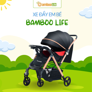 Bamboo Life BL134 là xe đẩy nằm đa năng được nhiều mẹ tin dùng