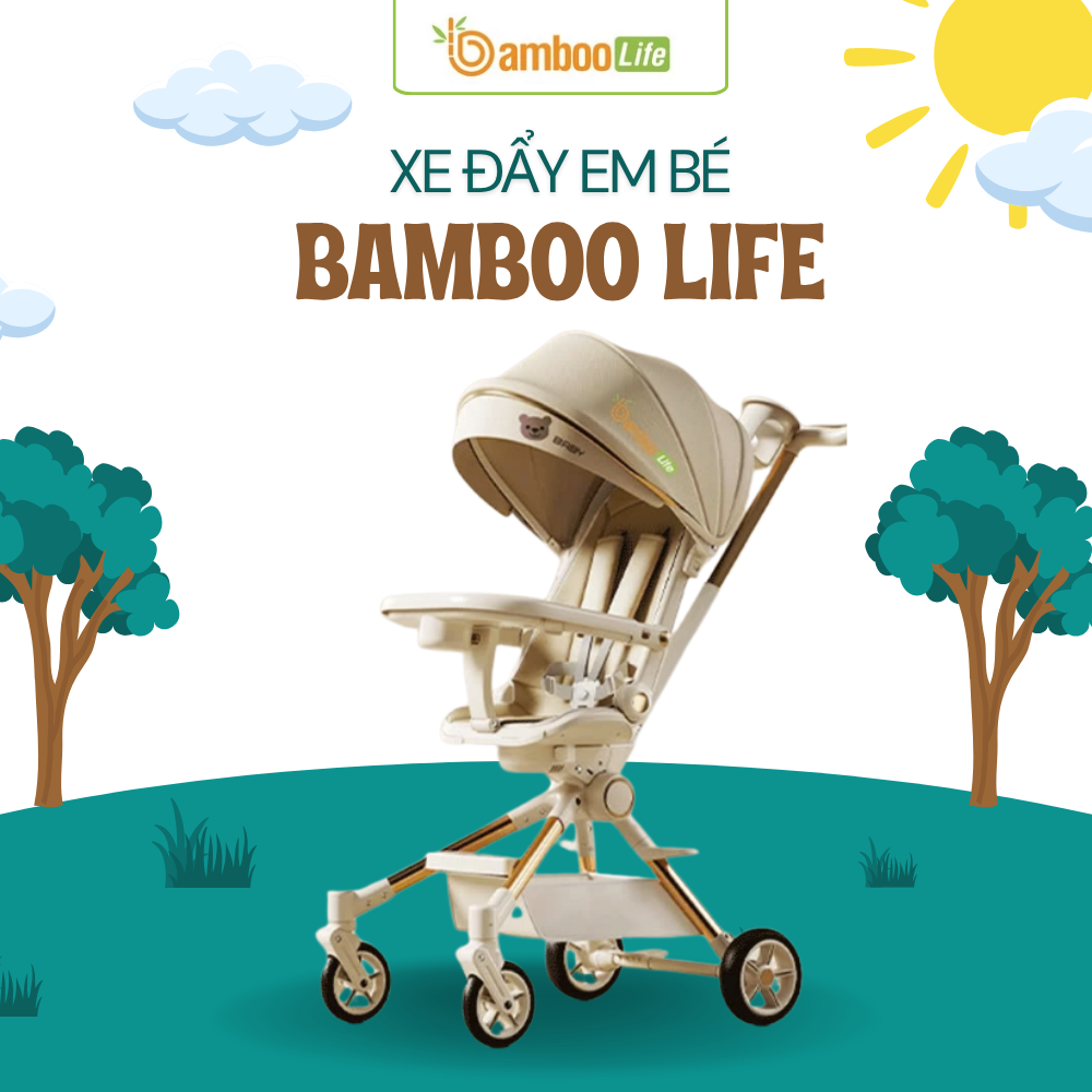 Khung nhôm cao cấp giúp xe đẩy bền bỉ và siêu nhẹ