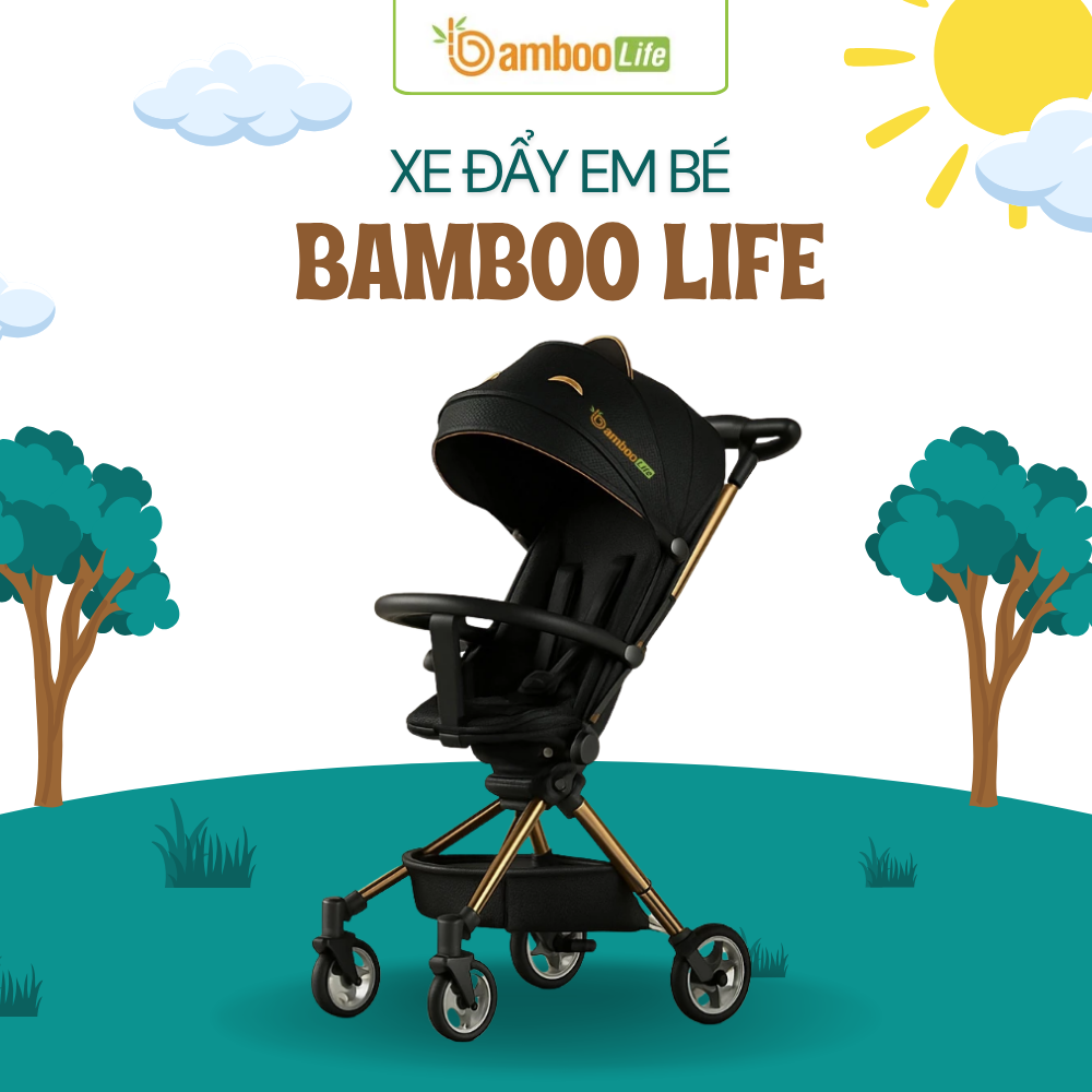 Mẹ nên dùng xe đẩy gấp gọn khi đi chơi hoặc du lịch