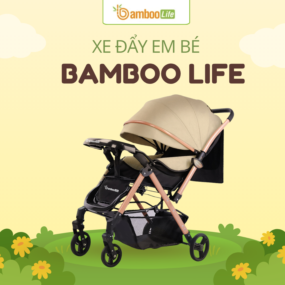 Xe đẩy nôi êm ái giúp bảo vệ xương bé tốt hơn