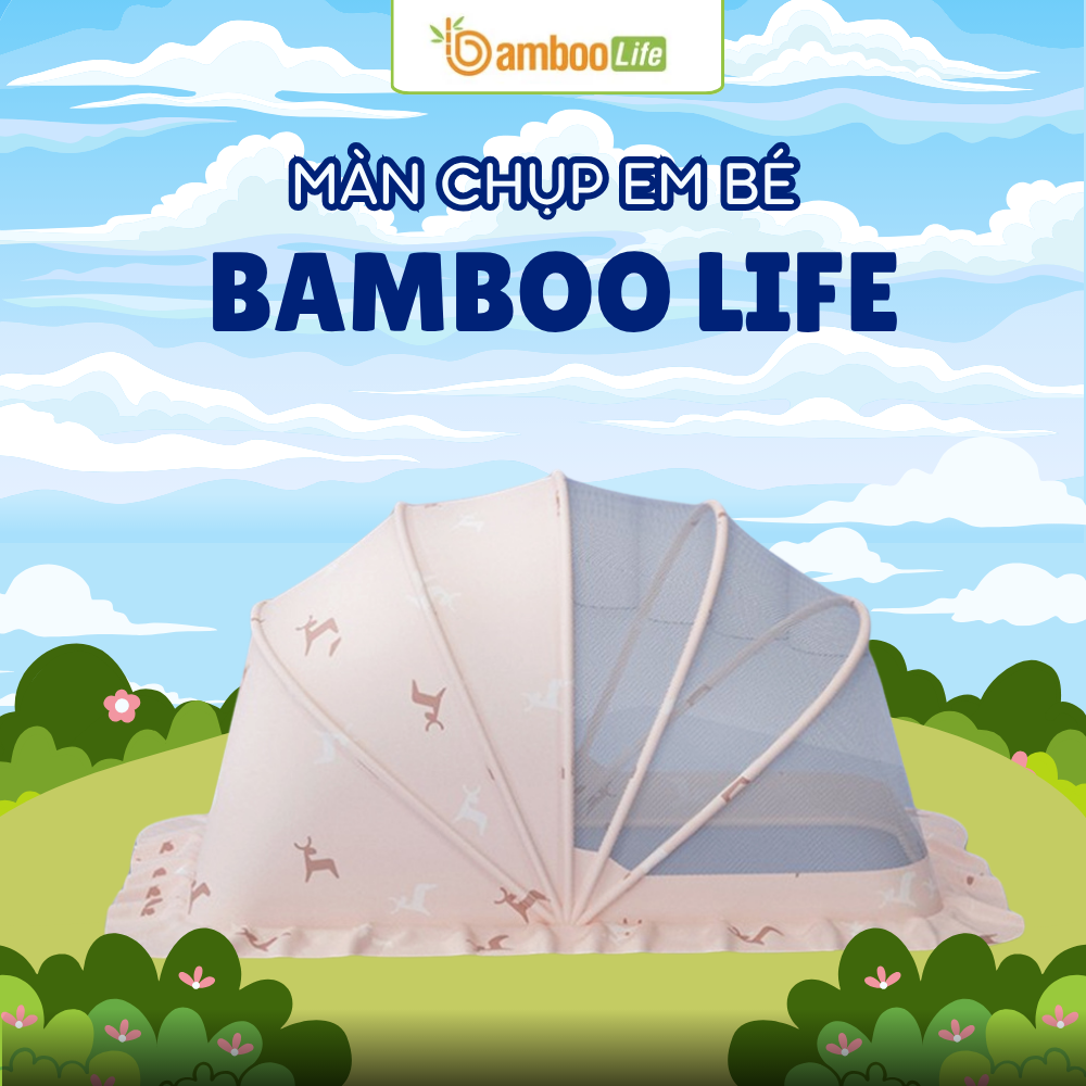 Màn chụp cho trẻ sơ sinh giúp bé ngủ thoải mái, hạn chế côn trùng