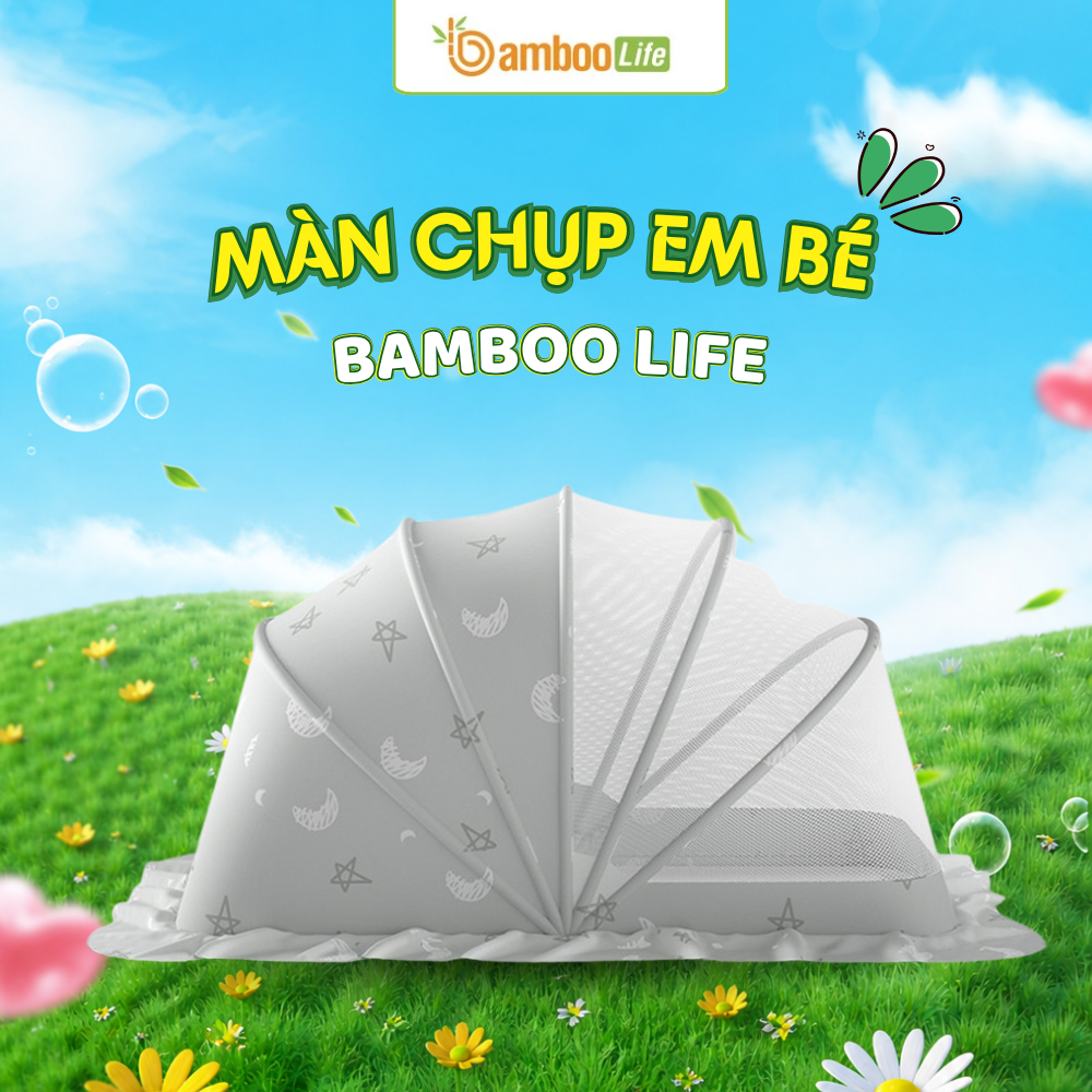Chọn màn ngủ rộng rãi giúp bé thoải mái và dễ sử dụng