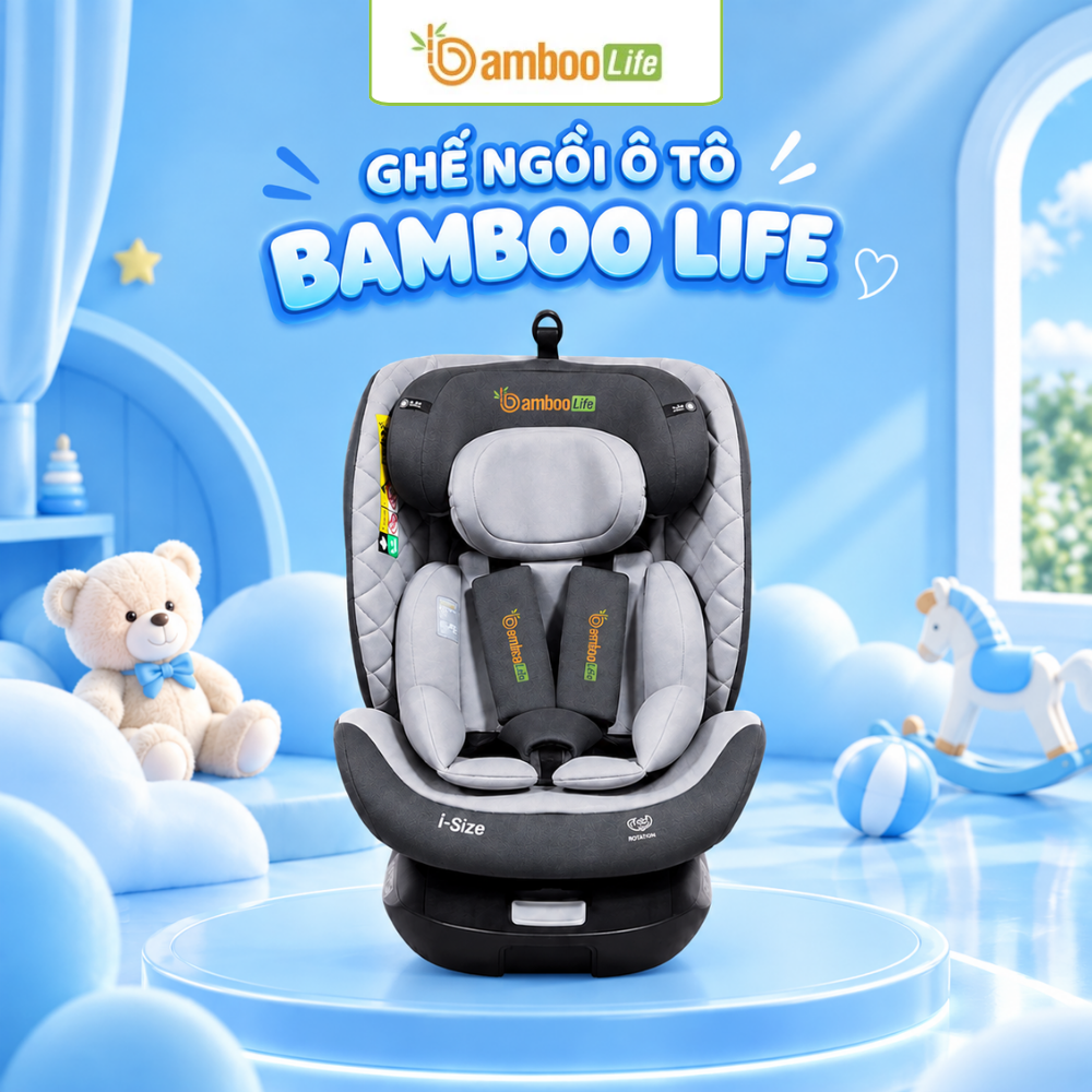 ISOFIX và chân chống giúp ghế cố định chắc chắn hơn
